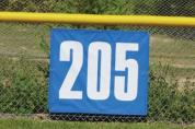 Outfield Distance Markers